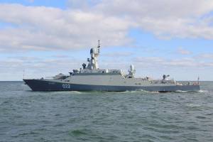 Корабли Каспийской флотилии возвращаются в пункты базирования