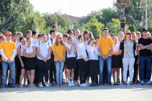 Александр Жилкин встретился со школьниками из бывших уездных городов губернии