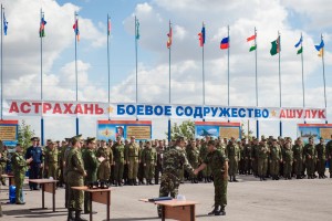 В Астраханской области прошли Международные учения «Боевое содружество – 2017»