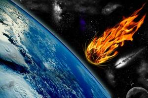 На юге России засняли на видео падение метеорита