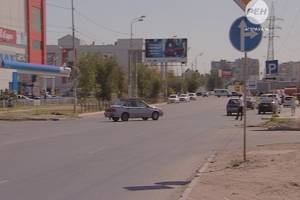 Новая разметка и новые дорожные знаки в Астрахани