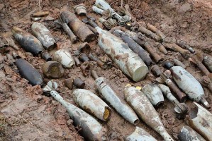 В Волгоградской области уничтожили около тонны боеприпасов времён ВОВ