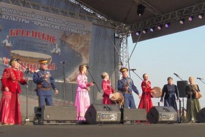Астраханский ансамбль казачьей песни «Берегиня» выступил в Крыму