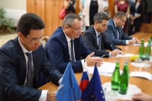 Состоялась рабочая встреча председателя Думы Астраханской области с депутатом Европарламента