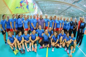 Гандболистки «Астраханочки» в составе сборной России обыграли соперниц из Кореи