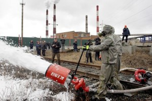 Астраханские пожарные завтра будут ликвидировать чрезвычайную ситуацию на ТЭЦ-2