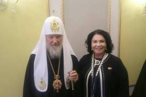 Патриарх всея Руси благословил Бабкину в Астрахани