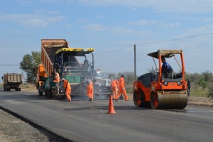 На трассе Астрахань – Ильинка – Красные Баррикады завершаются ремонтные работы