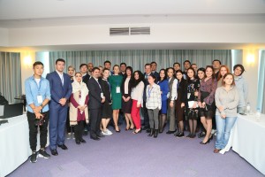 Александр Жилкин встретился с молодыми журналистами из стран Прикаспия