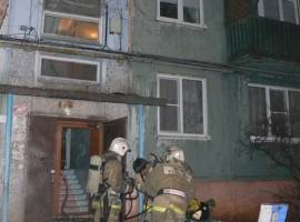 В Астраханской области при пожаре пострадали люди