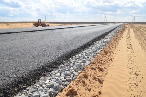 На трассе Астрахань – Кочубей – Кизляр – Махачкала уложили 34 км нового асфальта