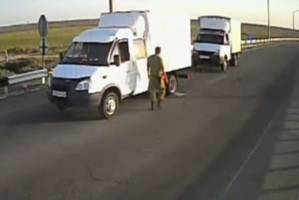 Астраханский водитель Газели «взбунтовался» против пограничника