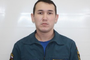 Астраханский спасатель стал лучшим работником пожарной охраны в ЮФО