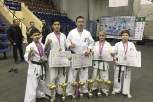 Астраханские спортсмены стали призёрами чемпионата по каратэ-киокусинкай в Краснодаре