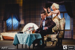 Порошина и Бойко сыграют в Астрахани в пьесе по мотивам известной американской комедии
