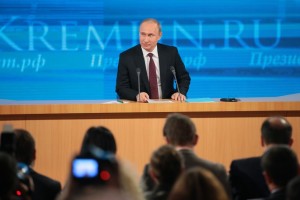 Президент России Владимир Путин проведёт большую пресс-конференцию