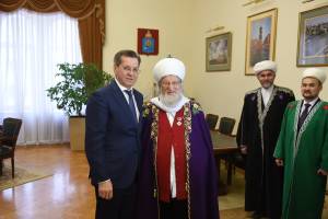 В Астрахань прибыл верховный муфтий России