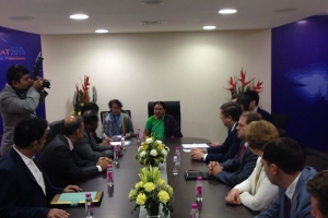 Губернатор Астраханской области встретился с премьер-министром Индии