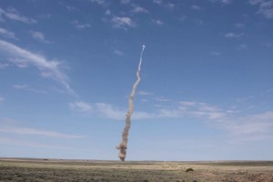 Российские военные провели испытания новой ракеты системы ПРО на полигоне в Казахстане