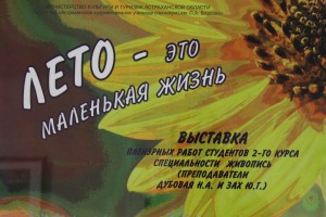 В Астрахани открылась выставка, посвящённая лету