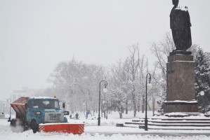 Понедельник в Астраханской области будет снежным и ветреным