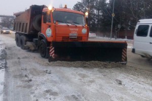 В Астрахани утвердили участки для хранения снега