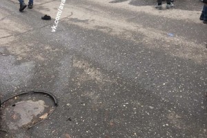 В результате наезда иномарки в центре Астрахани серьёзно пострадал пешеход