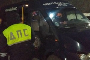 В Астраханской области ловили водителей - должников