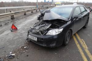 В Астрахани беременная пассажирка маршрутки пострадала в ДТП