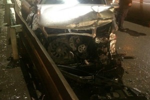 На ул Магистральной в Астрахани произошла авария с участием четырёх автомобилей