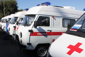 В Астраханскую область поступили новые машины скорой помощи