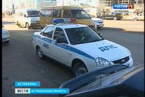 Астраханских водителей начали штрафовать за отсутствие зимних шин