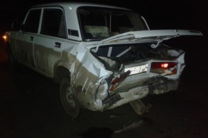 Водитель иномарки врезался в «жигули» на трассе Астрахань – Камызяк, пострадали трое