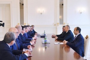 Александр Жилкин встретился с президентом Азербайджана