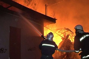 На севере Астраханской области сгорел жилой дом