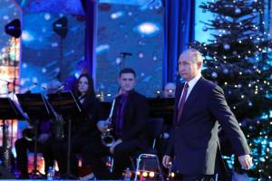 Путин поздравит астраханцев в местный Новый год на Первом канале