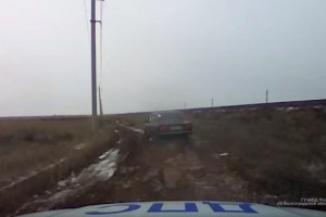 Погоня со стрельбой за пьяным водителем из Волгоградской области попала на видео