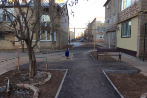 В Астраханской области в рамках федерального проекта благоустроены семь дворов