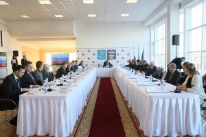 Александр  Жилкин провел в Ахтубинске  выездное совещание с членами регионального правительства