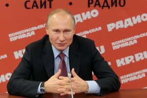 Путин пообещал ввести звание «Заслуженный журналист России»