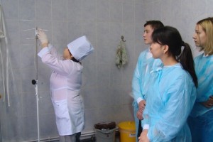 Астраханской области работает клуб «Юный медик» 