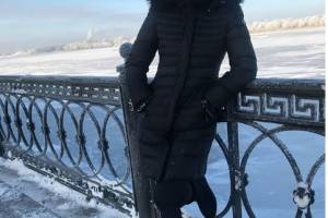 Известная актриса устроила фотосессию в Астрахани в мороз