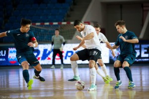 Астраханский «Хазар» сыграл вничью с казанским «Ядраном» в матче за первенство России