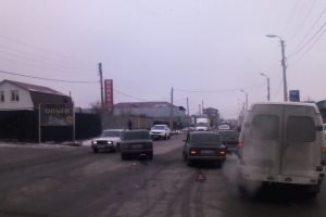 ДТП на Началовском шоссе напротив ворот инфекционной больницы (фото)