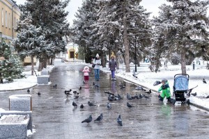 В воскресенье в Астраханской области ожидается более-менее зимняя погода