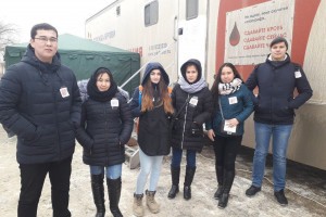 Мобильный комплекс заготовки крови побывал в Красноярском районе