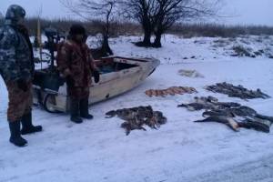 Астраханцы с рыбой убегали от пограничников