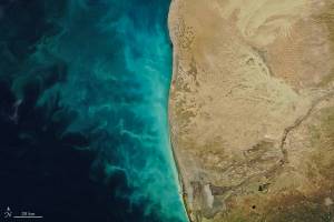 Аномальные процессы зафиксировали спутники в Каспийском море