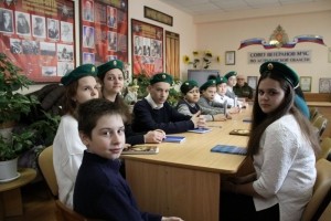 Учебный центр ФПС посетили воспитанники отряда имени Героя России майора  Романа Китанина