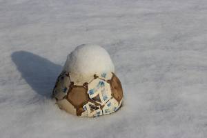 Замерзший в Волгограде стадион вынудил футболистов направиться в Астрахань
